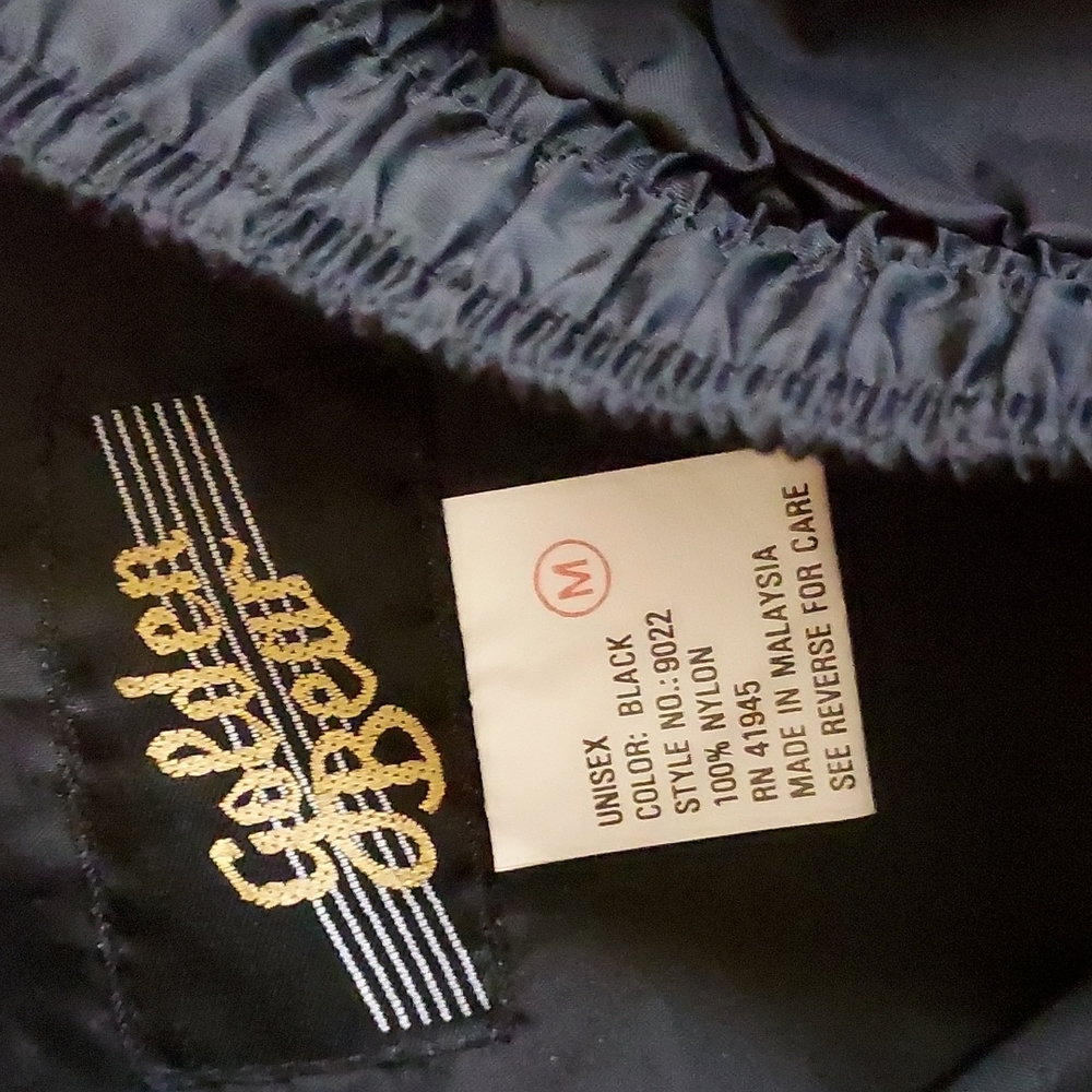 Golden Bear Unisex Black 100% Nylon Pants